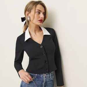 Reformation Pia Knit Top